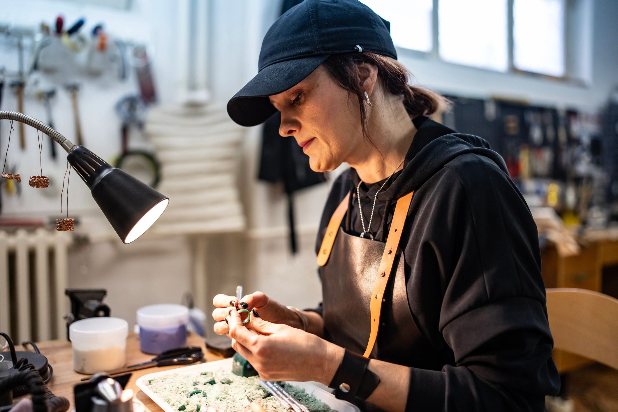 handcrafted jewelry making
